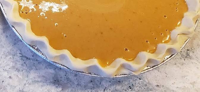 pumpkin pie before cooking 2